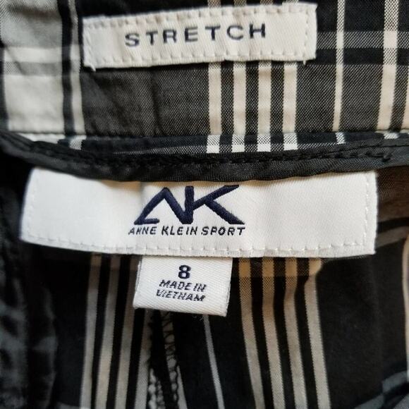 Anne Klein comfy‎ plaid Bermuda shorts - Picture 3 of 4